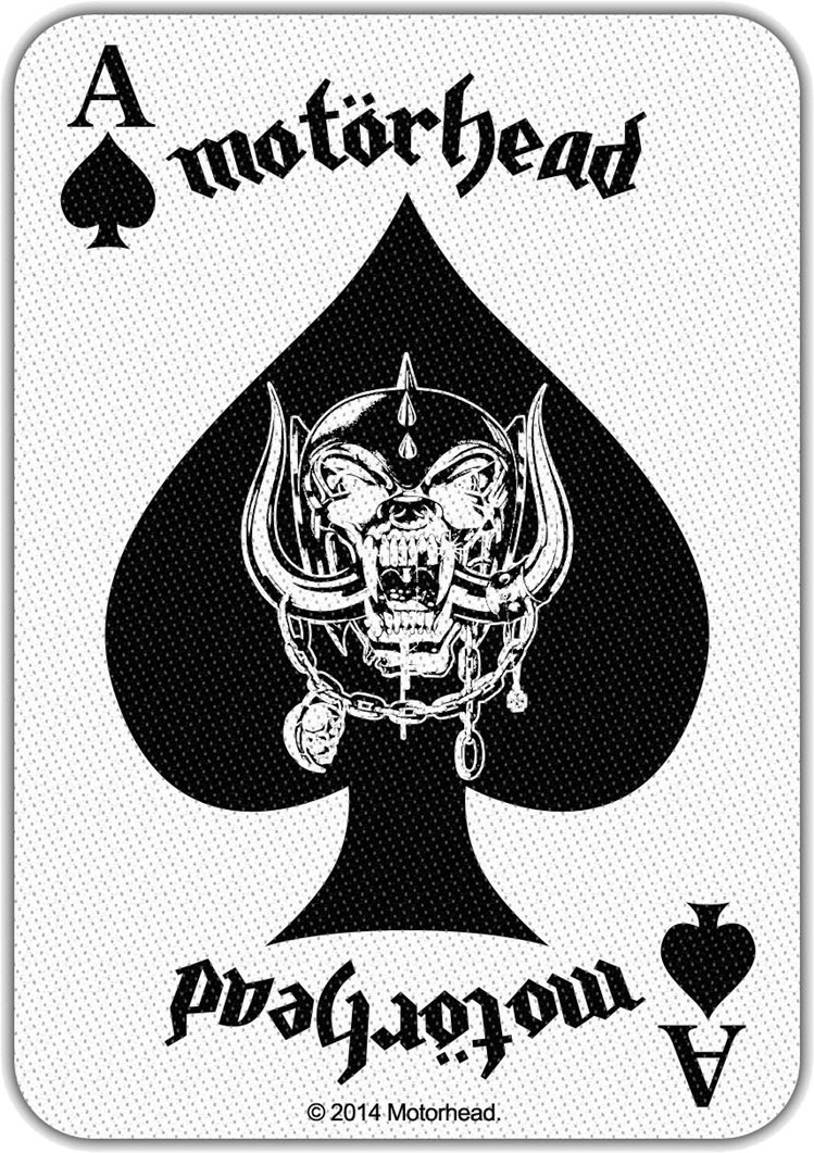 Μπάλωμα, Αυτοκόλλητο, Σήμα Motörhead Ace Of Spades Sew-On Patch