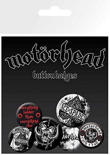 Patch / Badge Motörhead Aces Badge Pack