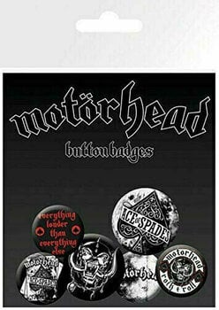 Patch / Badge Motörhead Aces Badge Pack - 1
