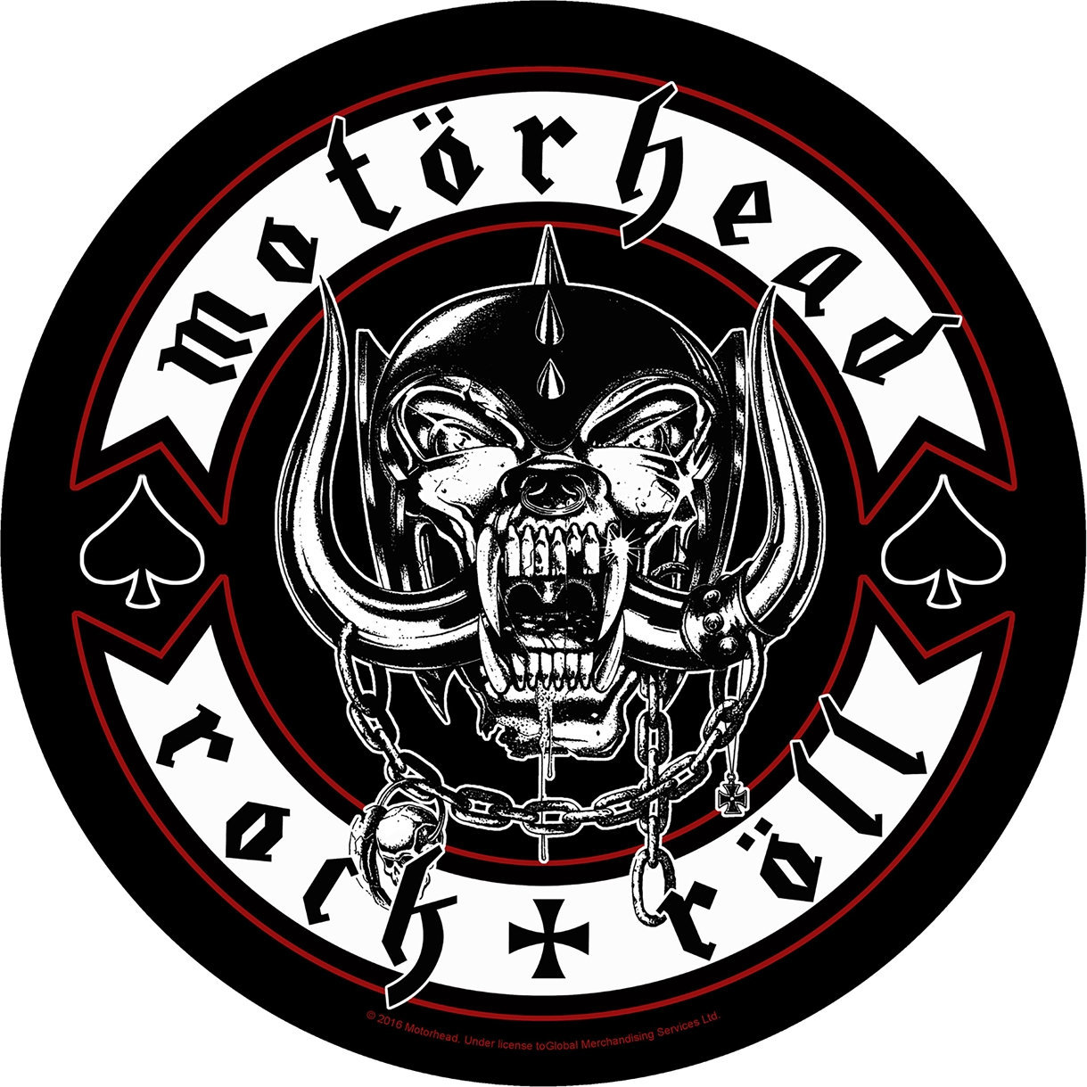 Patch, Sticker, badge Motörhead Biker Sew-On Patch