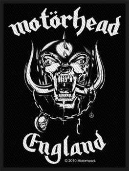 Patch, klistermærke, badge Motörhead England Sy-på patch - 1