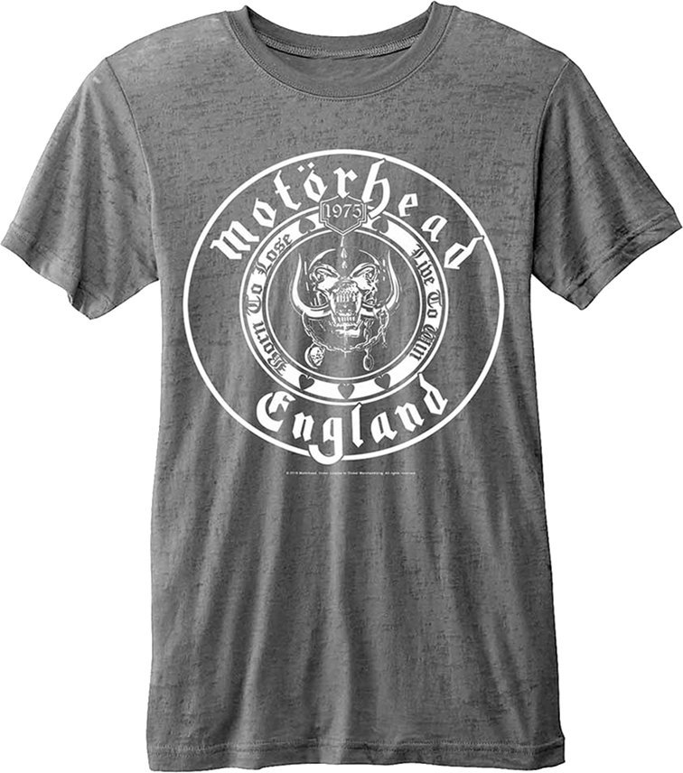 T-Shirt Motörhead England Seal L