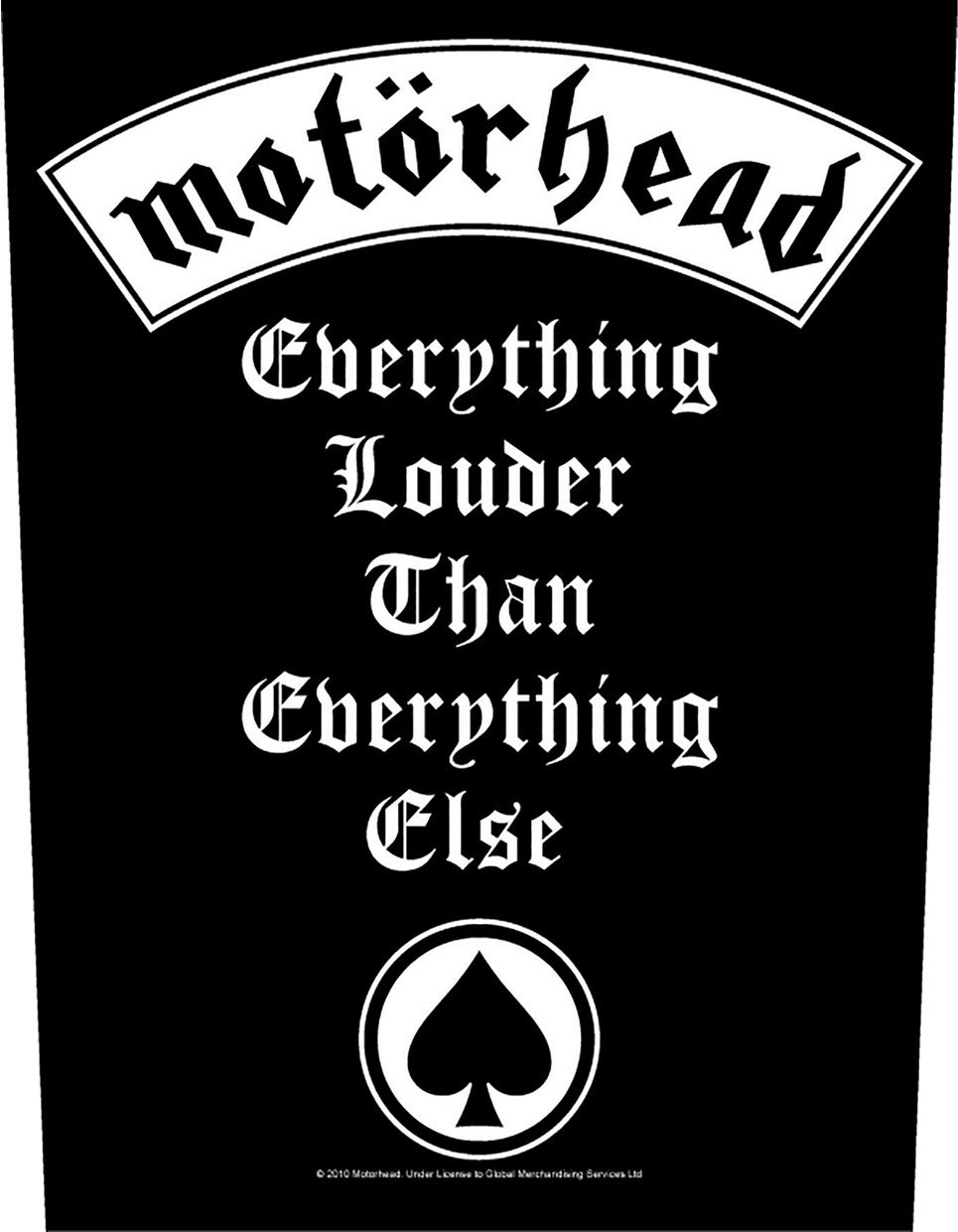 Zakrpa Motörhead Everything Louder Zakrpa