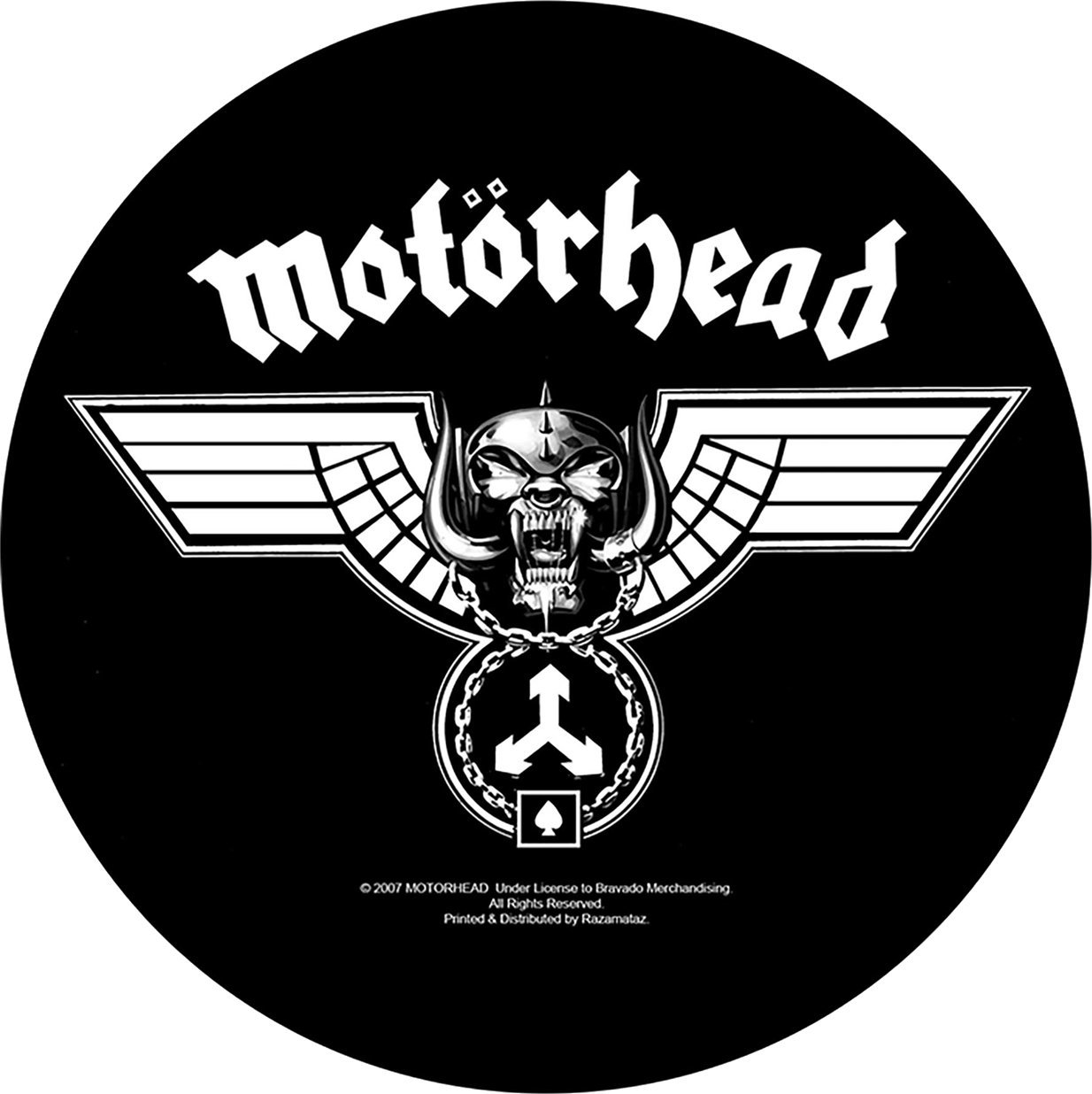 Апликация, стикер, значка Motörhead Hammered Кръпка за пришиване