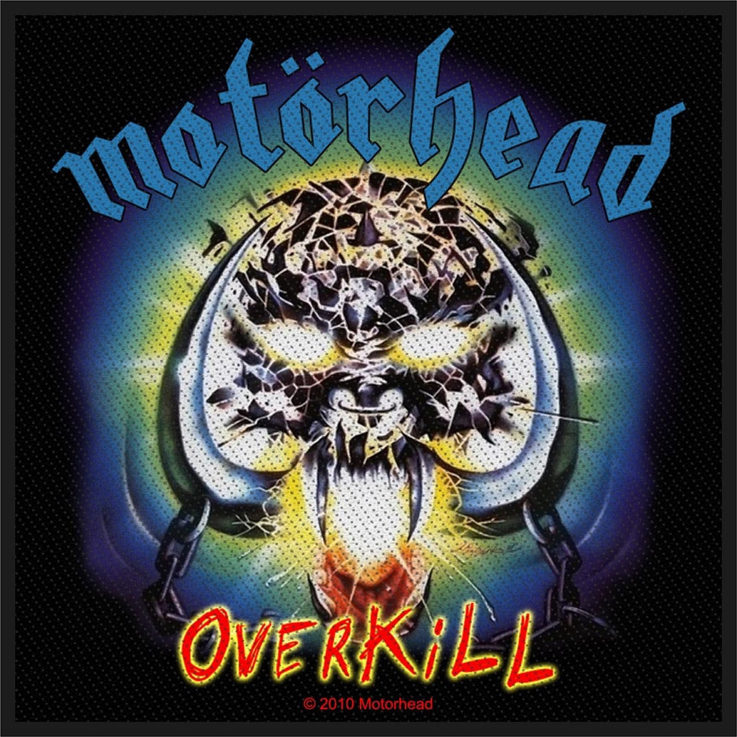 Remendo, autocolante, emblema Motörhead Overkill Patch de costura