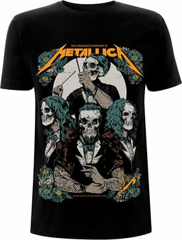 Camiseta de manga corta Metallica Camiseta de manga corta S&M2 After Party Black S - 1