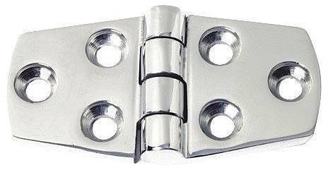 Boat Hinge Osculati Protruding hinge 5mm Stainless Steel 38x100 mm