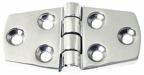 Boat Hinge Osculati Protruding hinge 5mm Stainless Steel 38x100 mm - 1