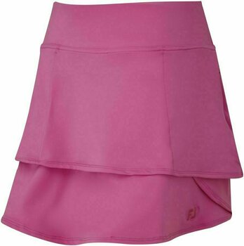 Suknja i haljina Footjoy Lightweight Jersey Knit Layered Womens Skort Rose XS - 1