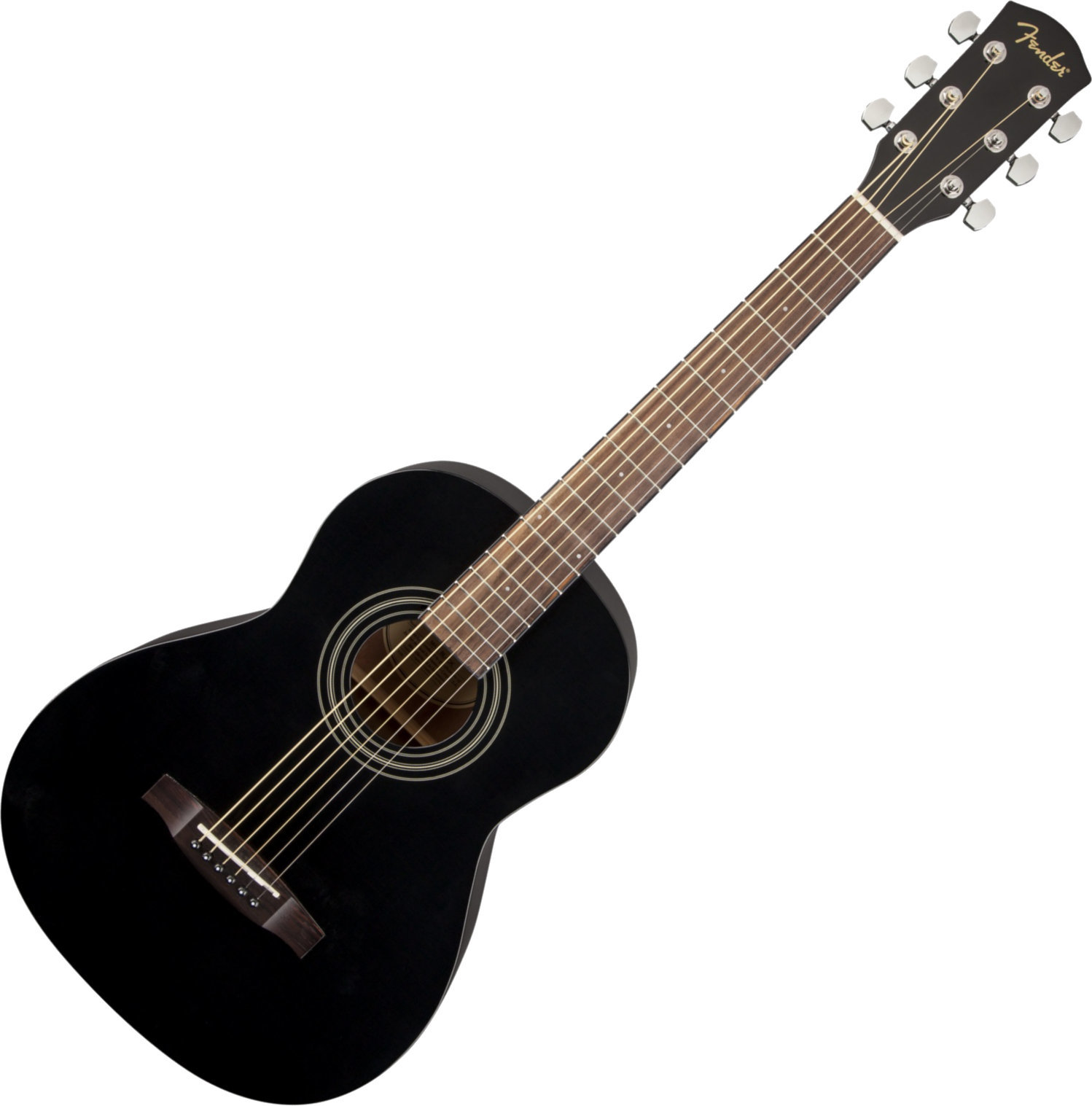 Akoestische gitaar Fender FSR MA-1 3/4 Acoustic Gloss Black