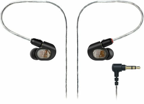 Ušesne zanke slušalke Audio-Technica ATH-E70 Črna - 1