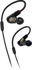 Ohrbügel-Kopfhörer Audio-Technica ATH-E50 Black Ohrbügel-Kopfhörer