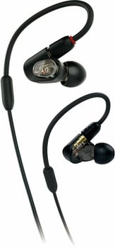 Hoofdtelefoon met oorhaak Audio-Technica ATH-E50 Zwart - 1