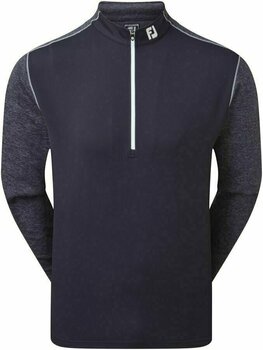Mikina/Sveter Footjoy Tonal Heather Chill-Out Mens Sweater Navy L - 1