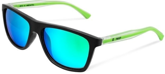 Okulary wędkarskie Delphin SG Twist Green/Black Okulary wędkarskie