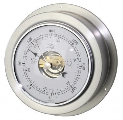 Scheepsklok, thermometer, barometer TFA Maritim Barometer