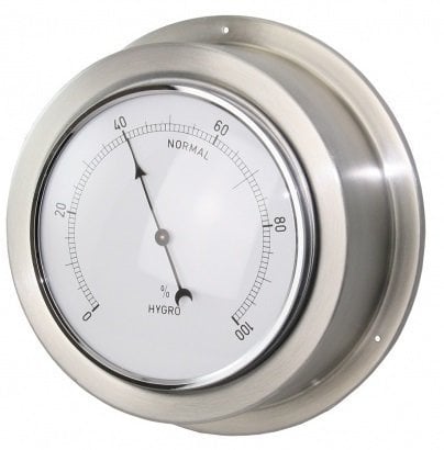 Scheepsklok, thermometer, barometer TFA Maritim Hygrometer