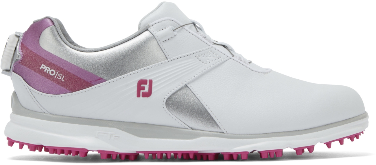 Footjoy Pro SL Womens Golf Shoes White 