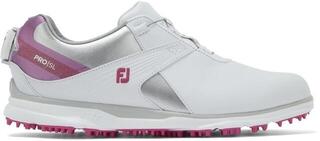 Footjoy Pro SL Womens Golf Shoes White/Silver/Rose US 8 Footjoy Pro SL Womens Golf Shoes White/Silver/Rose US 8