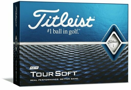 Palle da golf Titleist Tour Soft Golf Balls White 2020 - 1