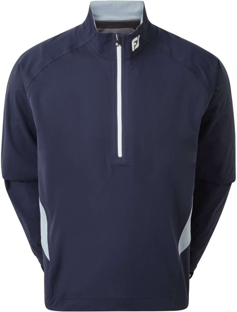 Hoodie/Sweater Footjoy HydroKnit 1/2 Zip Mens Sweater Navy/Blue Fog/White L