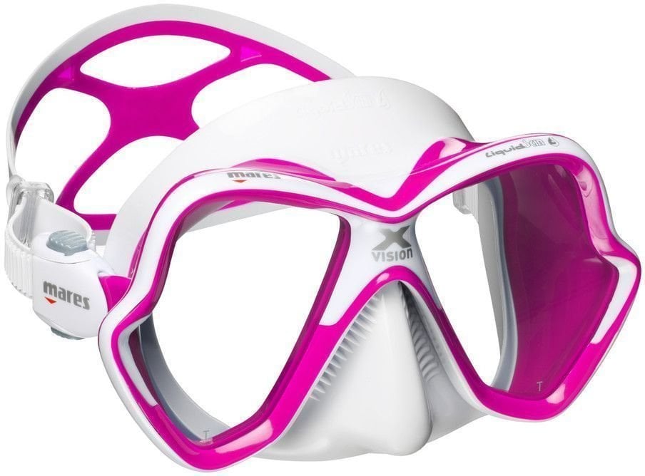 Maska do nurkowania Mares X-Vision Ultra Liquidskin White/Pink White