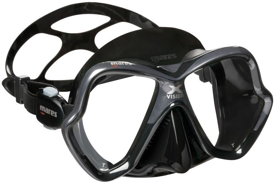 Μάσκα Κατάδυσης Mares X-Vision Black/Black Antracite