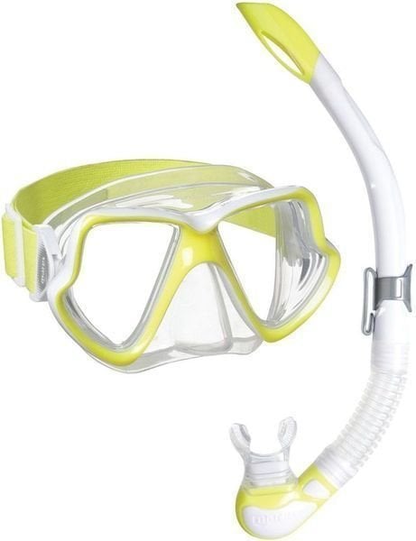 Diving set Mares Combo Wahoo Neon Clear/Yellow White