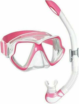 Ronilački set Mares Combo Wahoo Neon Clear/Pink White - 1