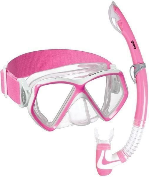Diving set Mares Combo Pirate Neon Clear/Pink White