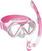Zestaw do nurkowania Mares Combo Vento Jr Neon Clear/Pink White