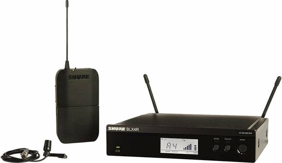 Безжични системи- "брошка" Shure S BLX14RE/CVL K3E: 606-630 MHz - 1