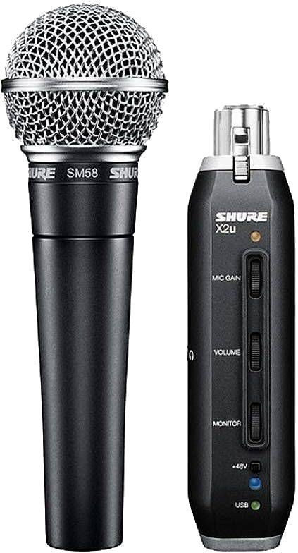 USB mikrofón Shure SM58-X2U