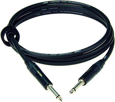 Kabel instrumentalny Klotz LAPP0600 Czarny 6 m Prosty - Prosty