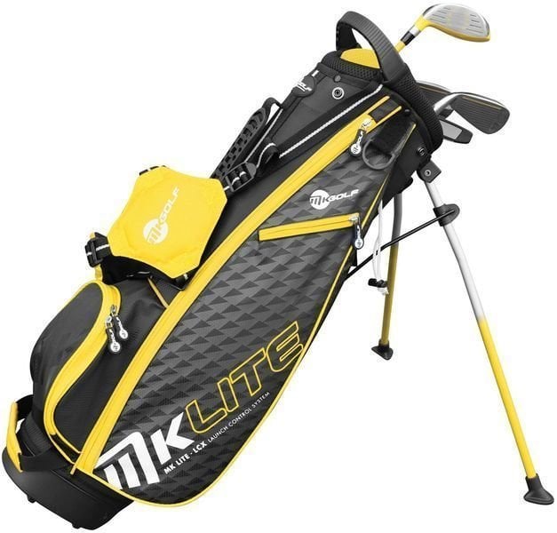 Komplettset MKids Golf Lite Half Set Right Hand Yellow 45in - 115cm