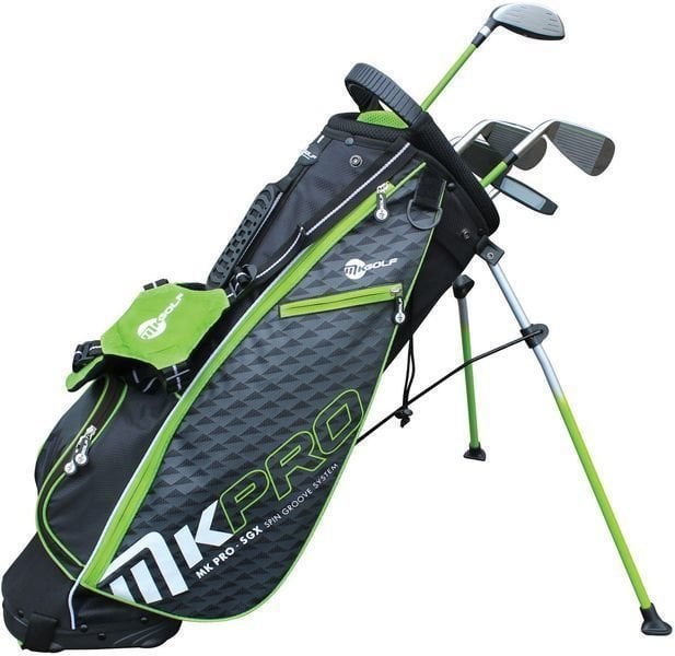 Golfový set MKids Golf Pro Half Set Right Hand Green 57in - 145cm