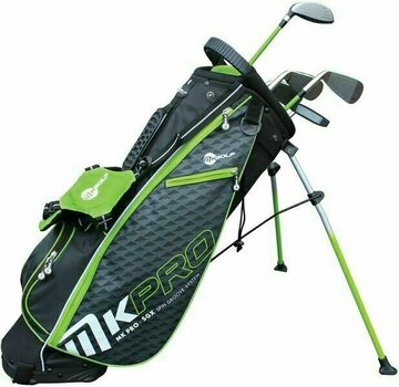 Голф комплект за голф MKids Golf Pro Half Set Right Hand Green 57in - 145cm - 1