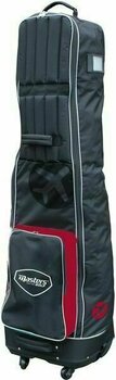 Travel Bag Masters Golf Deluxe 4 Wheeled Flight Cover Black/Red - 1
