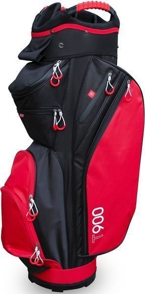 Golfbag Masters Golf T900 Schwarz-Rot Golfbag