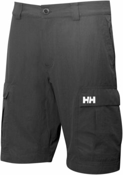 Pantalone Helly Hansen QD Cargo II Pantalone Ebony 32 - 1