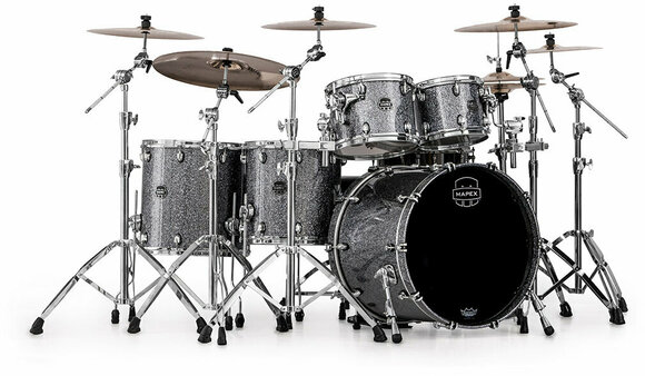 Batterie acoustique Mapex Saturn V MH Studioease Fast Granite Sparkle - 1