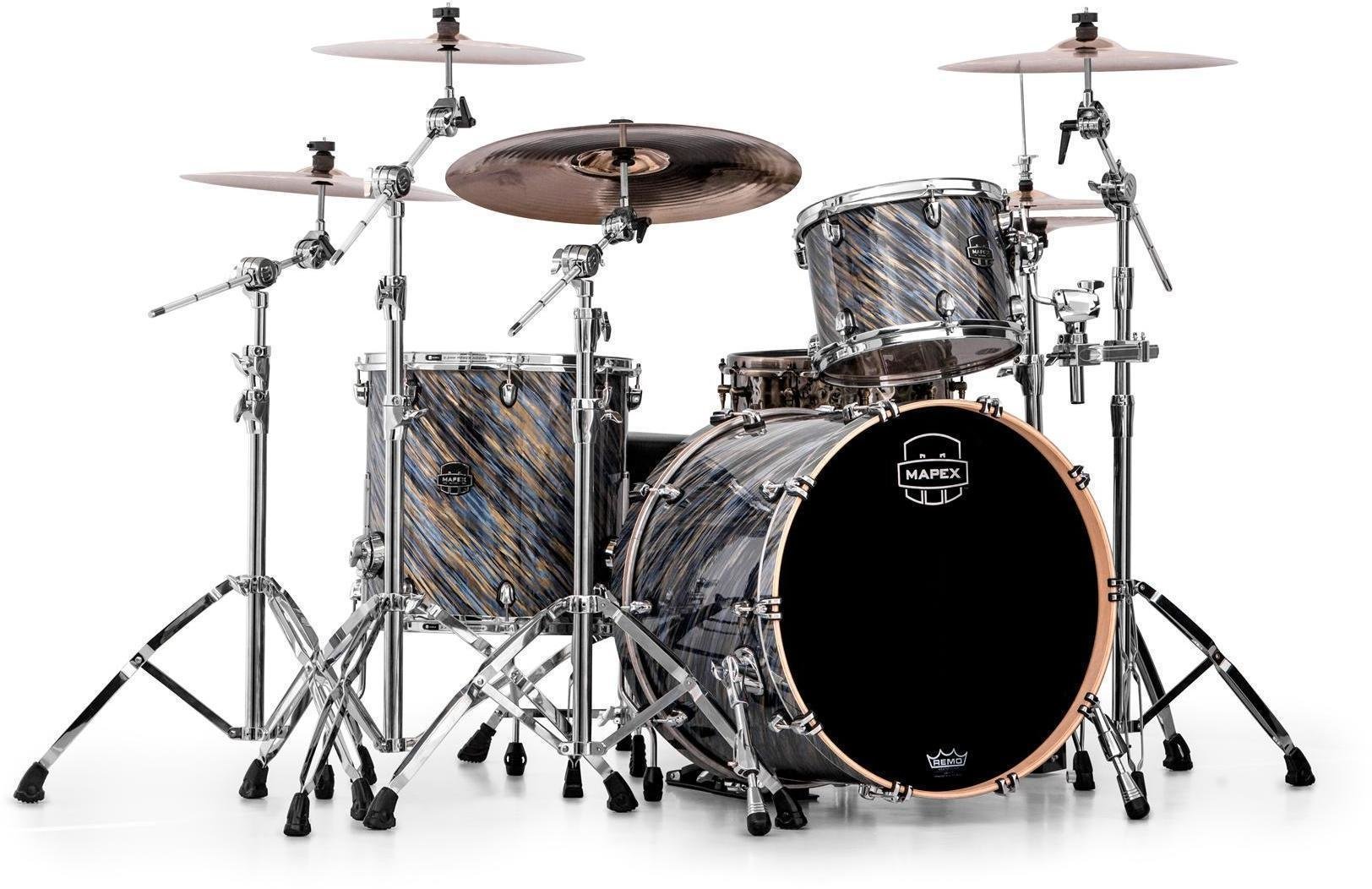 Set akustičnih bubnjeva Mapex Saturn V MH Jazz Marine Spiral