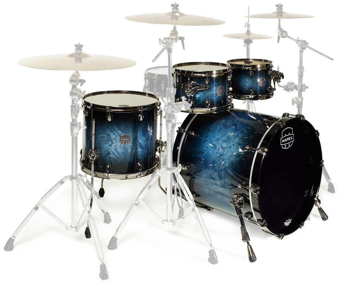 Trumset Mapex Saturn V Exotic MH Rock Deep Water Maple Burl