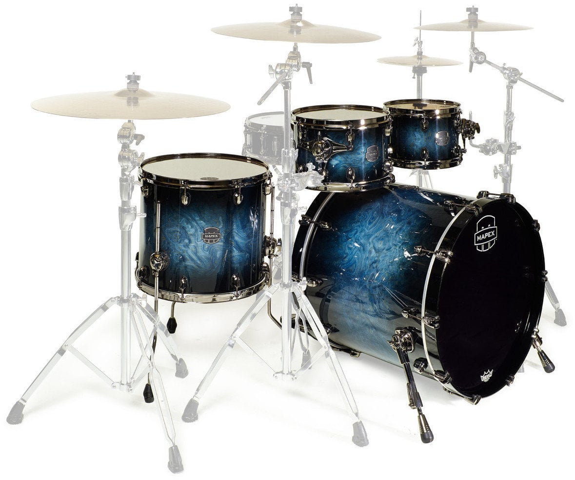 Trumset Mapex Saturn V Exotic MH Rock Fast Deep Water Maple Burl