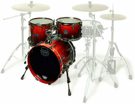 Akustická bicí souprava Mapex Saturn V MH Exotic Rock Cherry Mist Maple Burl - 1