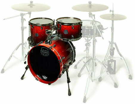 Drumkit Mapex Saturn V MH Exotic Jazz Cherry Mist Maple Burl - 1