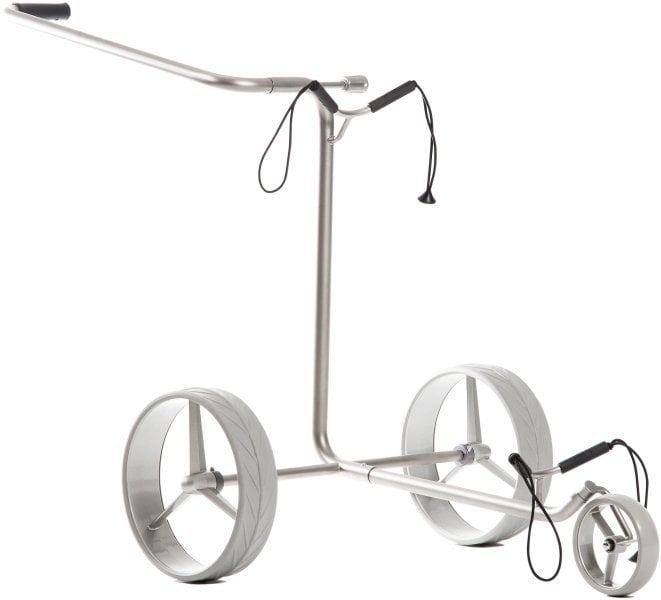 Ръчна количка за голф Justar Silver 3-Wheel Silver Ръчна количка за голф