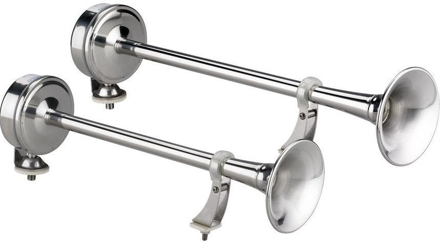 Lodní klaksón Marco EMX1/2 Set stainless steel trumpets 24V