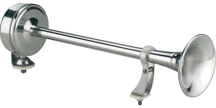 Lodní klaksón Marco EMX2 Horn, stainless steel short - blister 12V