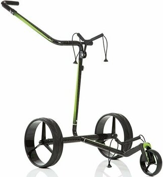 Elektrický golfový vozík Jucad Carbon Travel 2.0 Black/Green Elektrický golfový vozík - 1